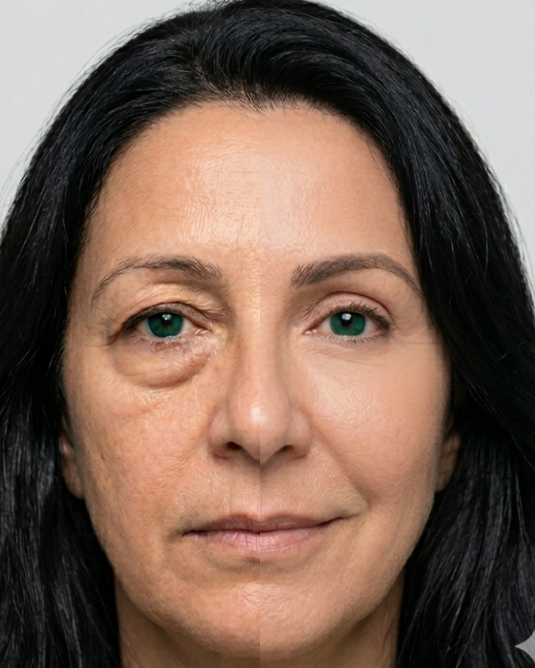 Antes e depois - cirurgia das pálpebras